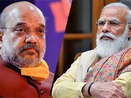 Narender Modi and Amit Saha