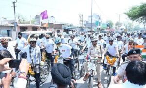 गुरुग्राम आई साइक्लोथॉन 2.0 यात्रा