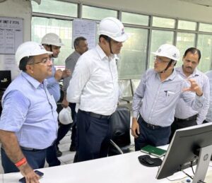 Site inspection of Panipat Thermal Power Station