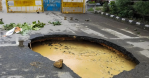 दिल्ली-NCR में मूसलाधार बारिश से जलभराव