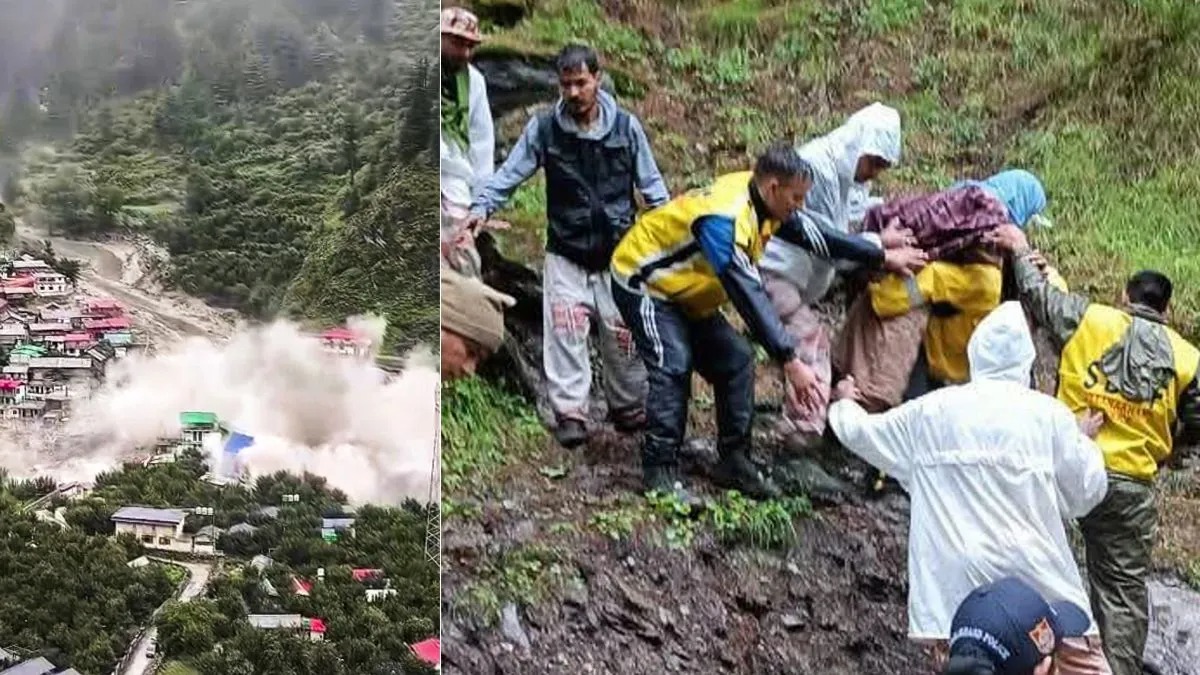उत्तराखंड के धराली, हर्षिल और सुक्खी टॉप में सेना का रेस्क्यू ऑपरेशन