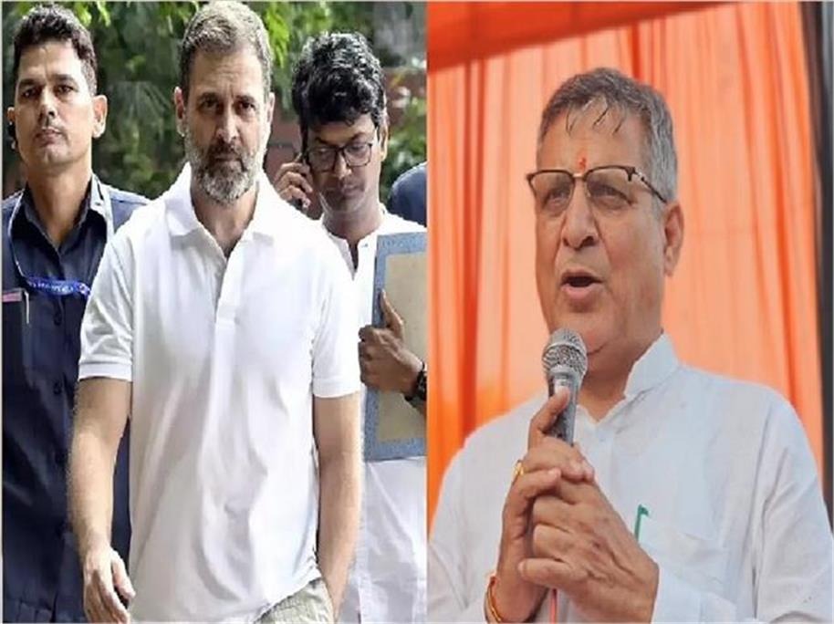 कंवरपाल गुर्जर का राहुल गांधी पर वार