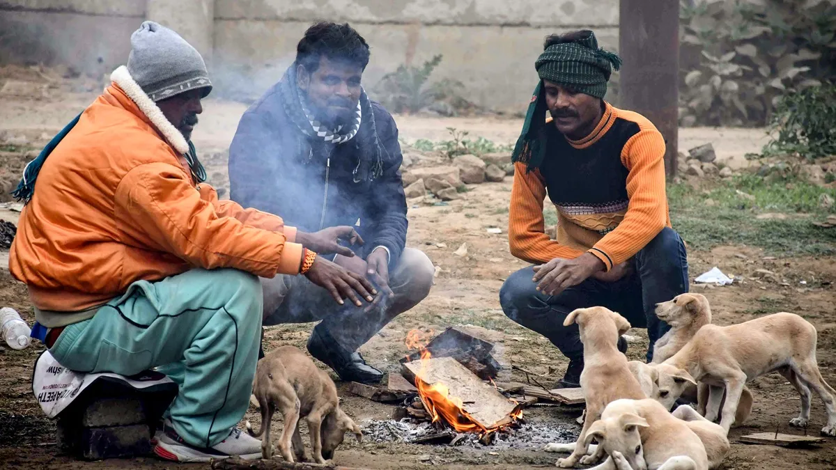 उत्तर भारत में कड़ाके की ठंड और शीतलहर का कहर,